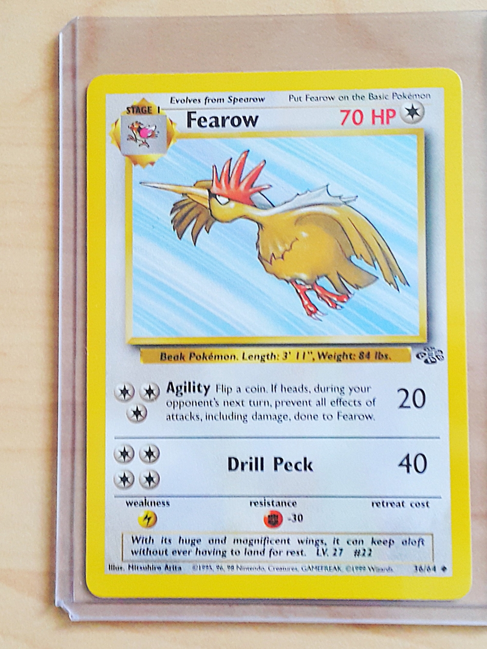 MINT Fearow Pokémon TCG